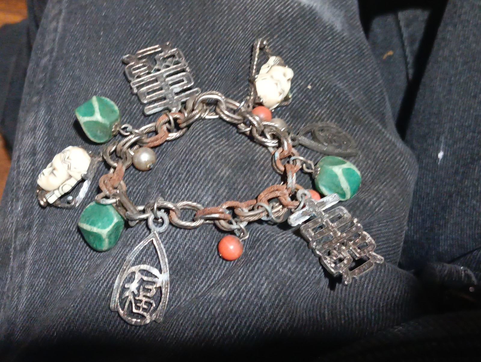 vintage charm bracelet 60s