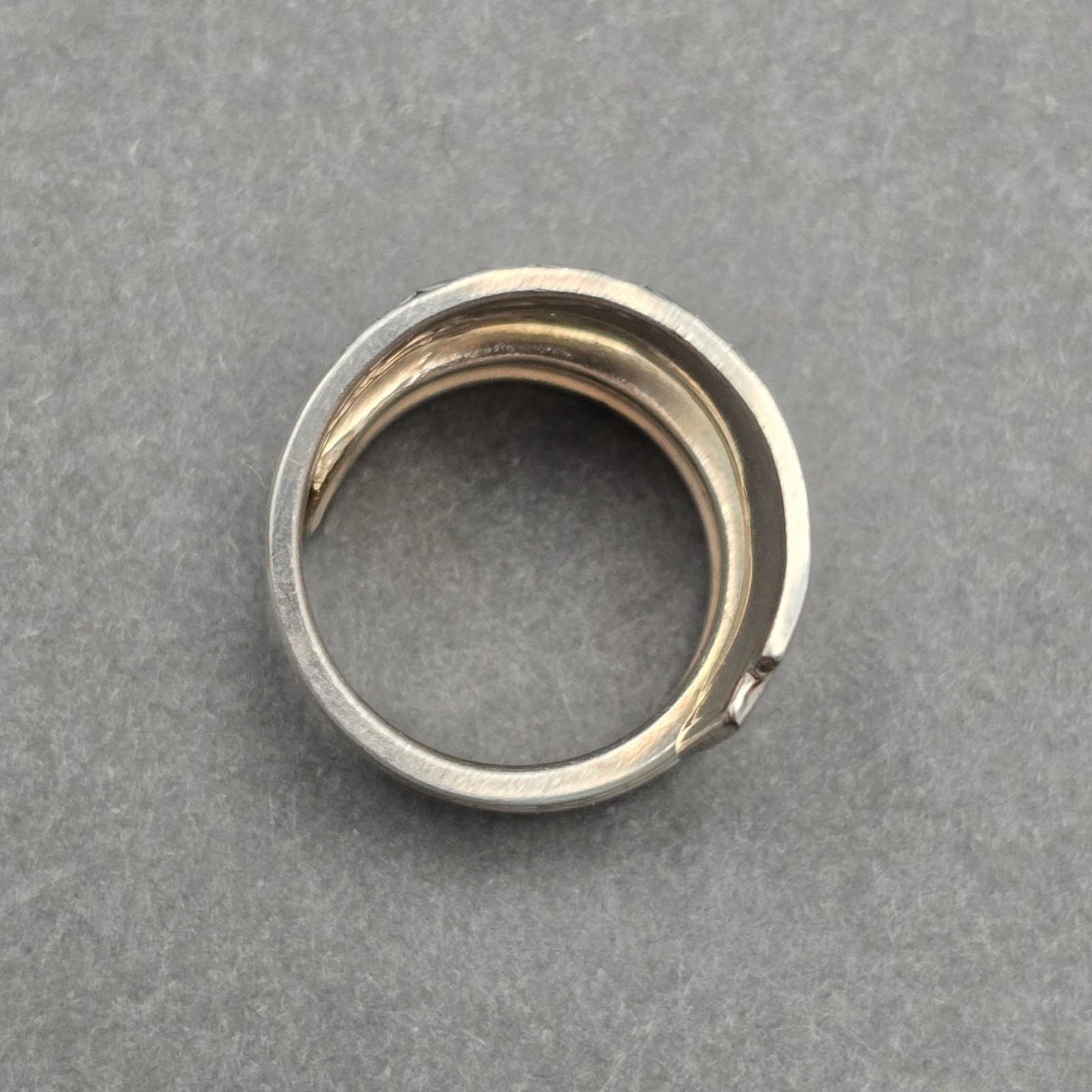 Vintage Oneida Silverplate Spoon Ring Size 6 Ornate Upcycled Statement Jewelry