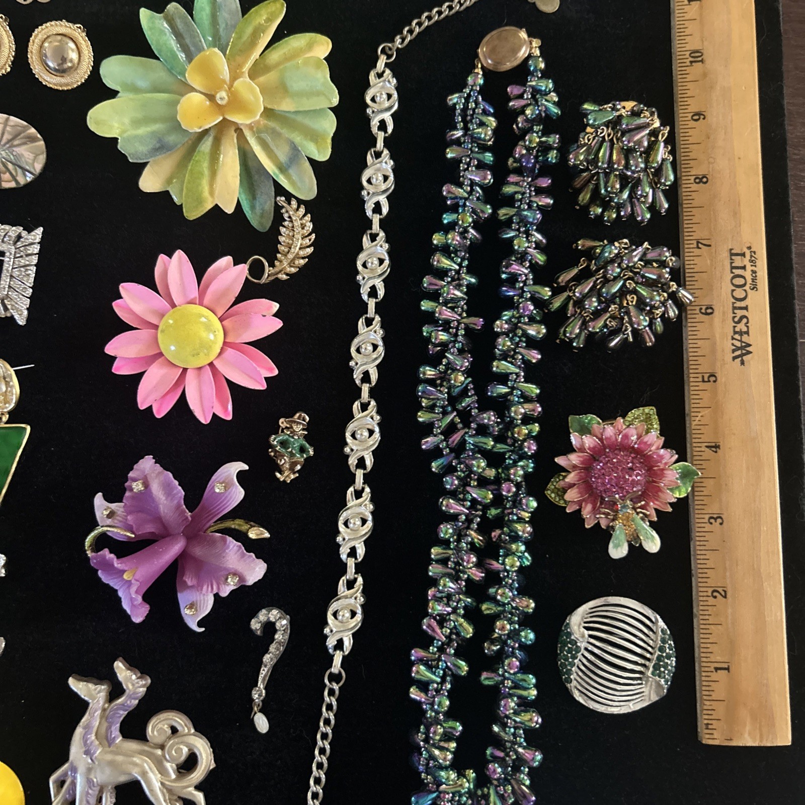 66 Vintage lot jewelry unbranded wearable Trifari Monet Coro Marian Haskell Sty