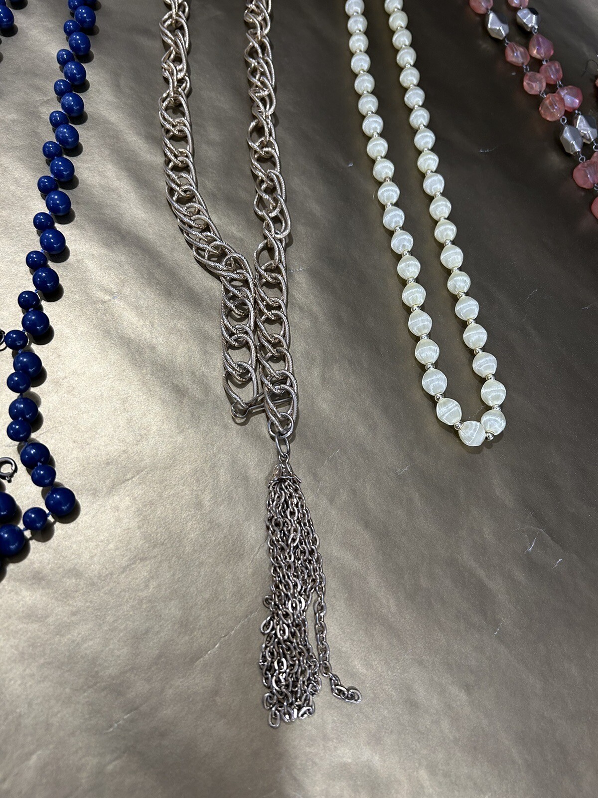 Vintage Costume Jewelry in Velvet Sack – L-Q-Q-K