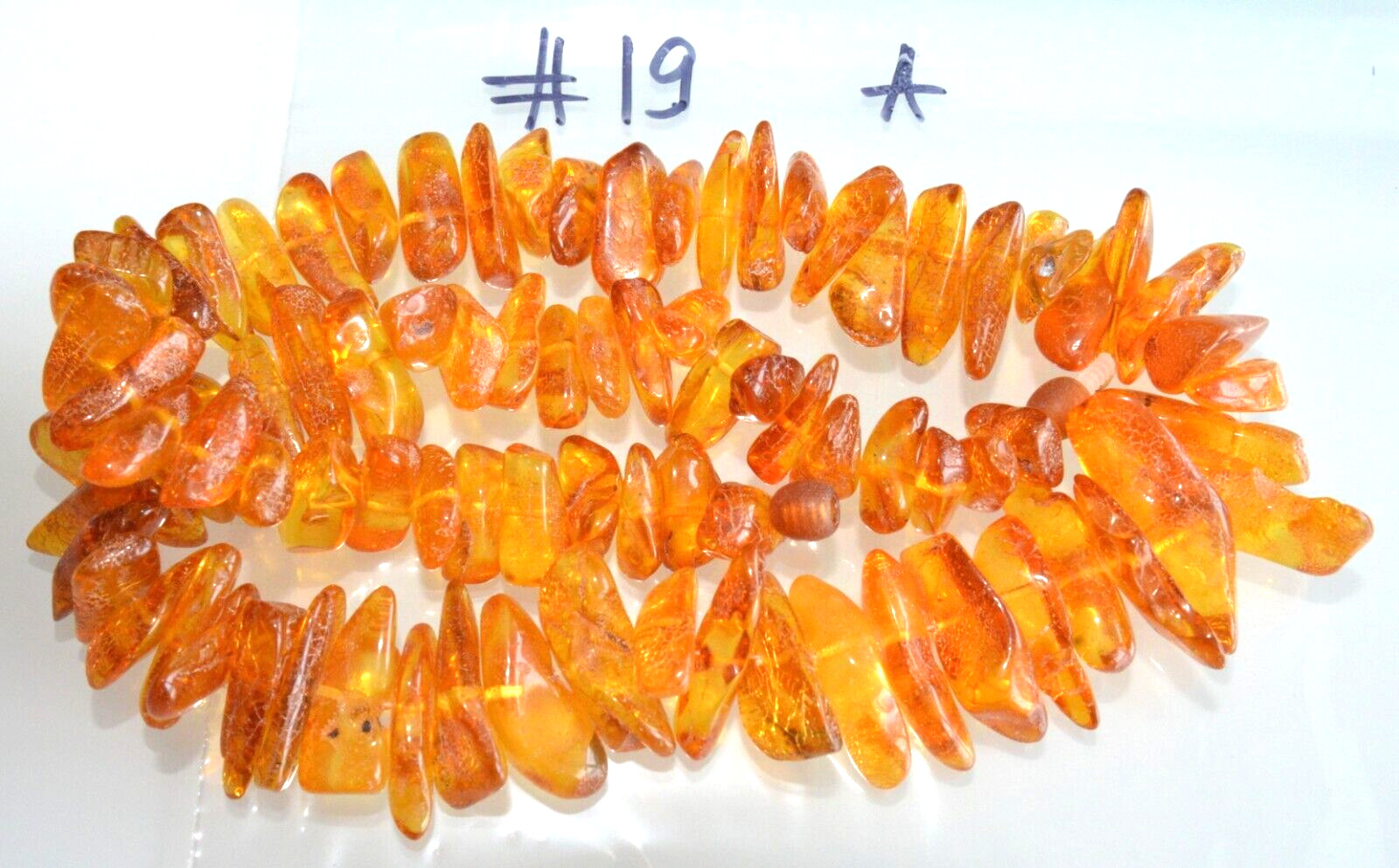 69gr RUSSIAN SOVIET BALTIC AMBER BEAD NECKLACE 琥珀 BRACELET STONE PENDANT EARRING