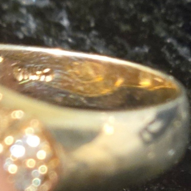 Vintage Citrine Cocktail Ring 925 Sterling Silver Vermeil Gold Tone Statement