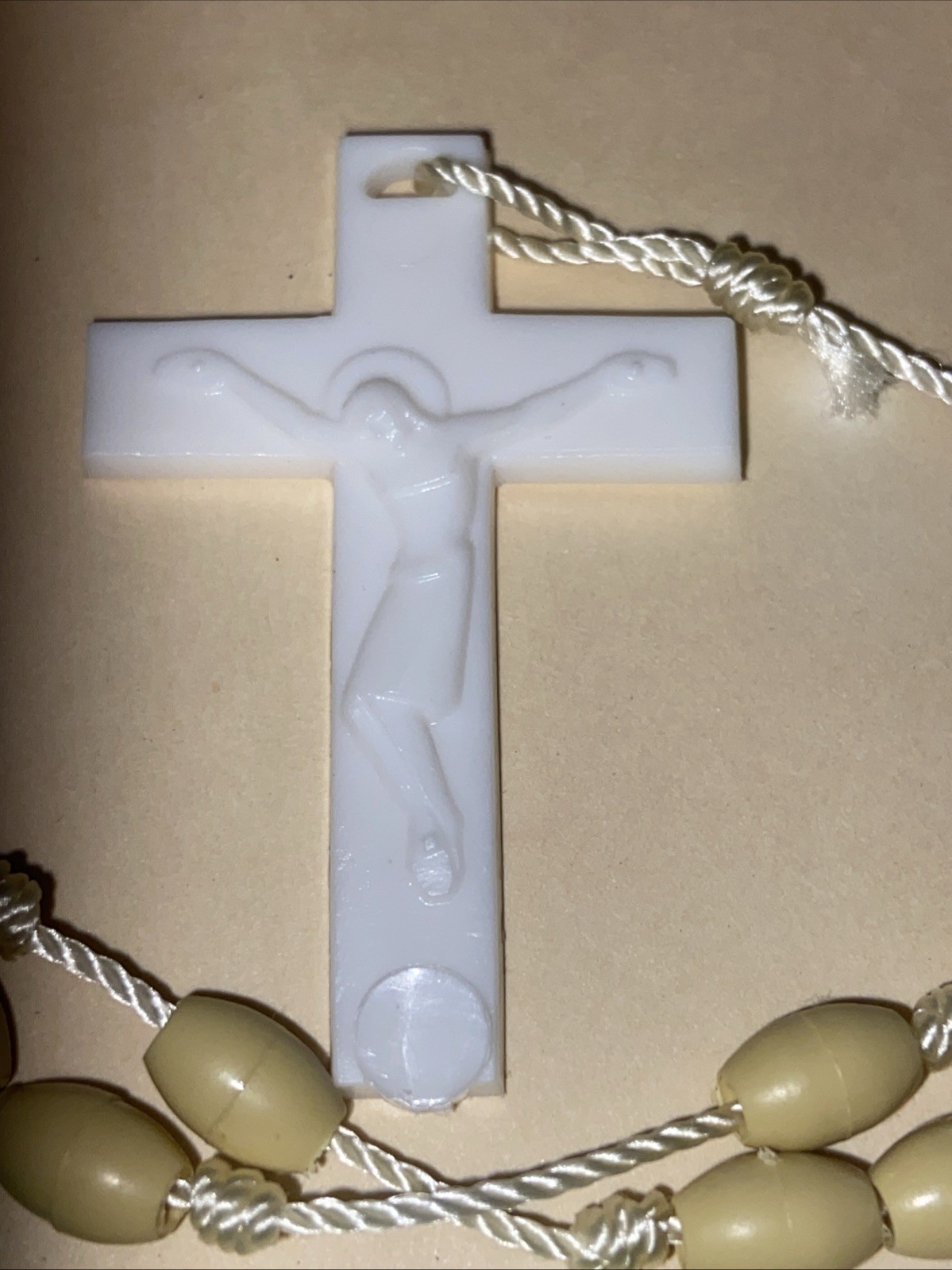 ESTATE SALE: Beaded & Chain Cross Rosary Lot-4