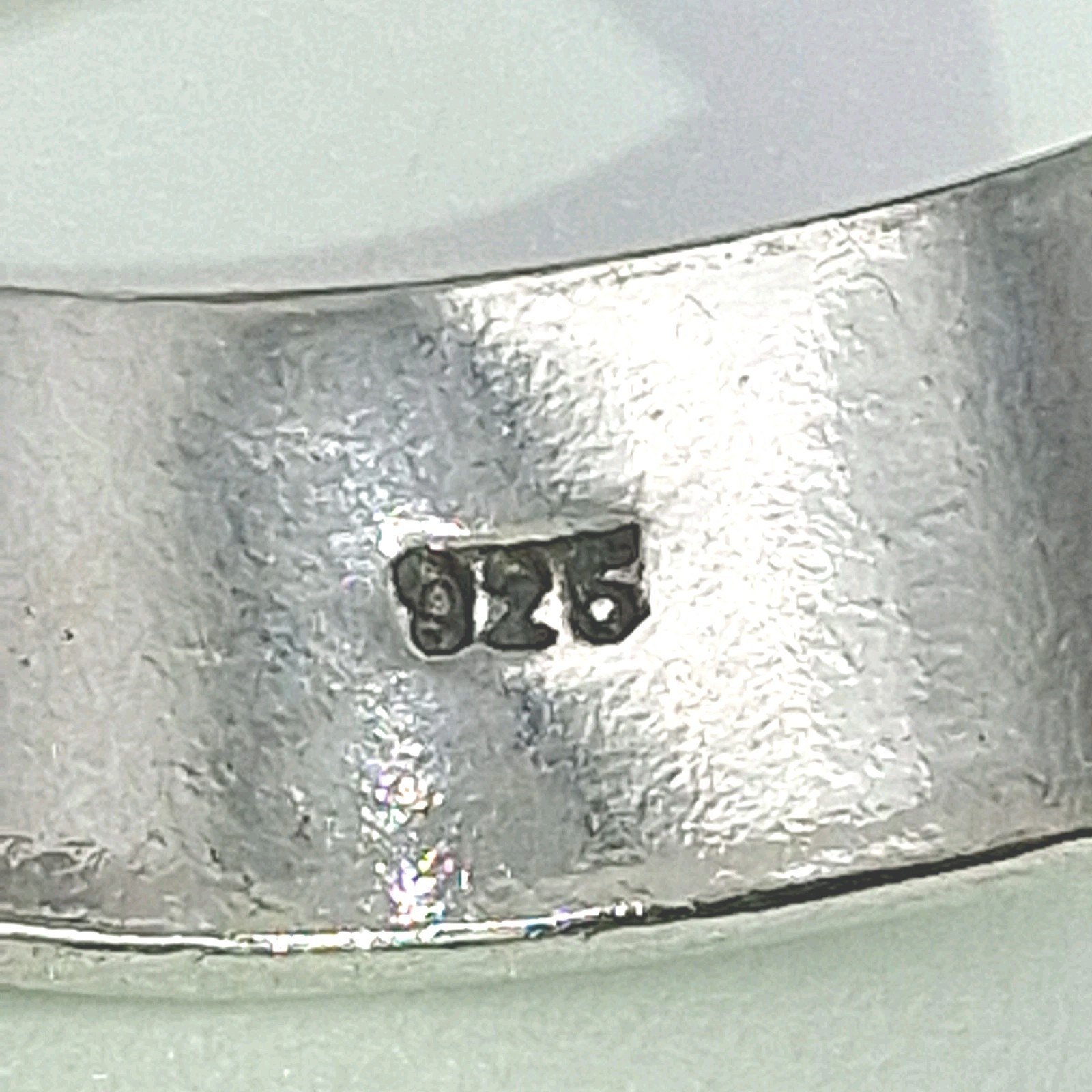 Vintage Southwestern Design Sterling Silver Band Ring Sz12