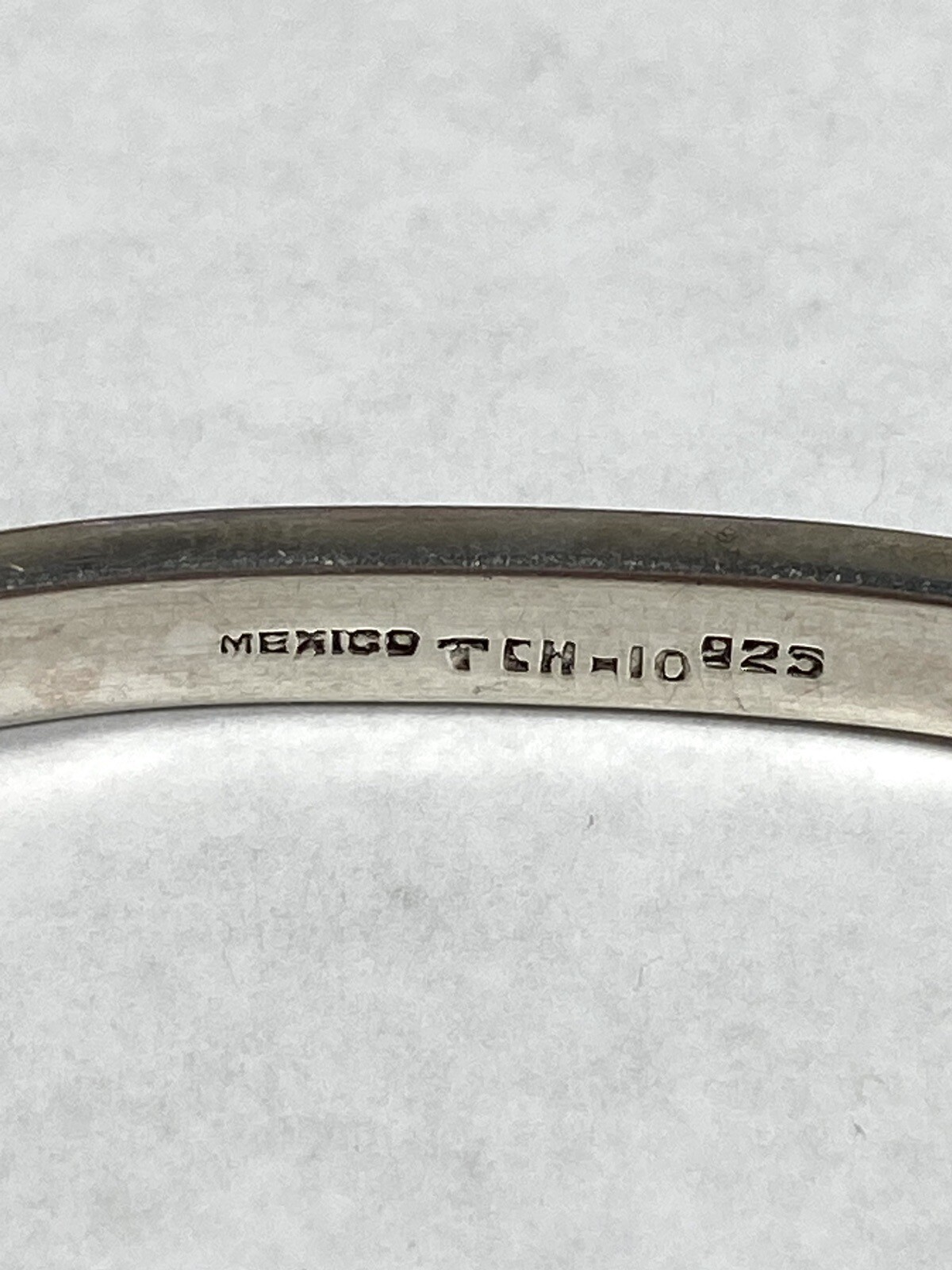 Taxco Mexico 925 Sterling Slver Bracelet TCH-10 6.5” 26.31 art Deco Vintage