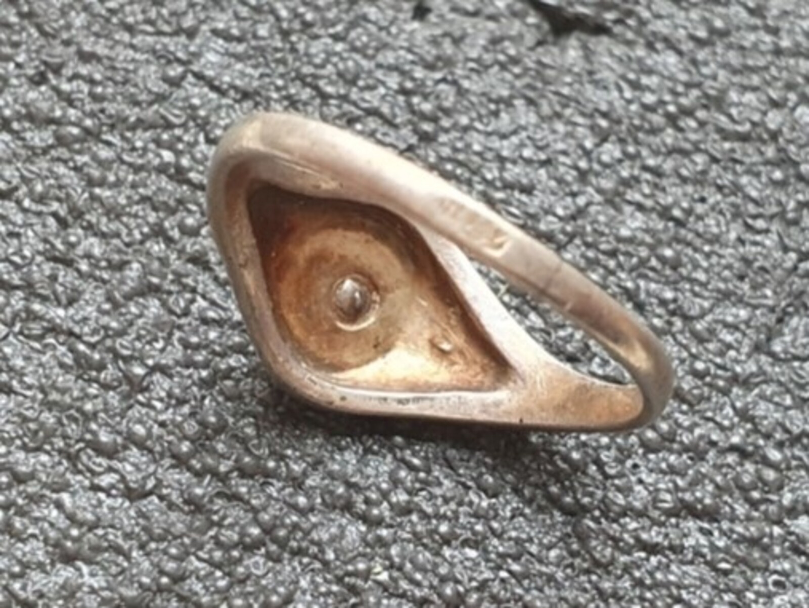 Vintage Soviet USSR ring sterling silver 875 ⭐ Size 7.5 Weight 2.4 g.