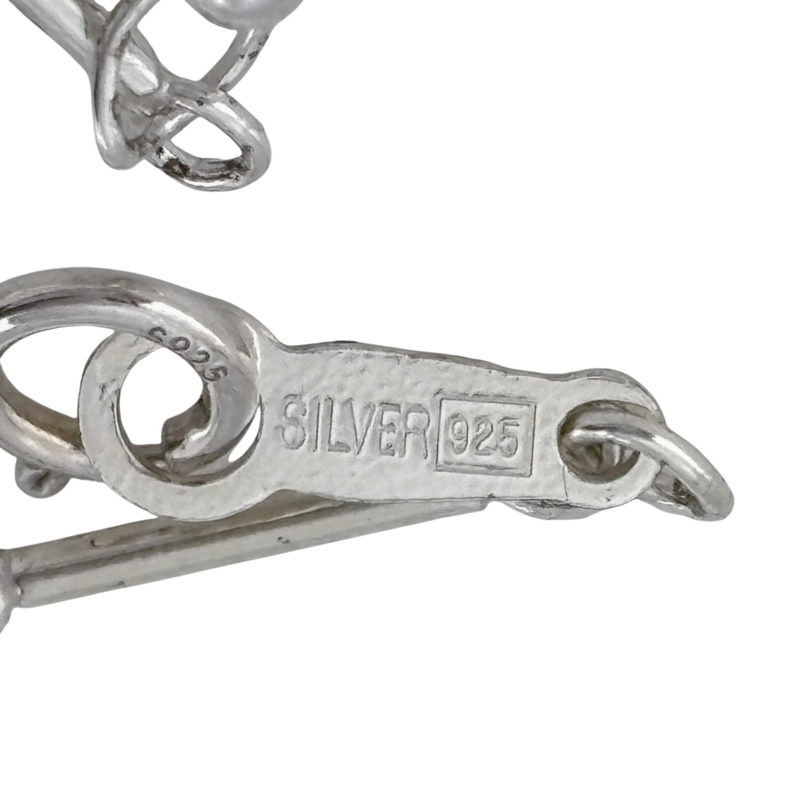 Vintage Sterling Silver 925 Bar Link Bracelet 7″