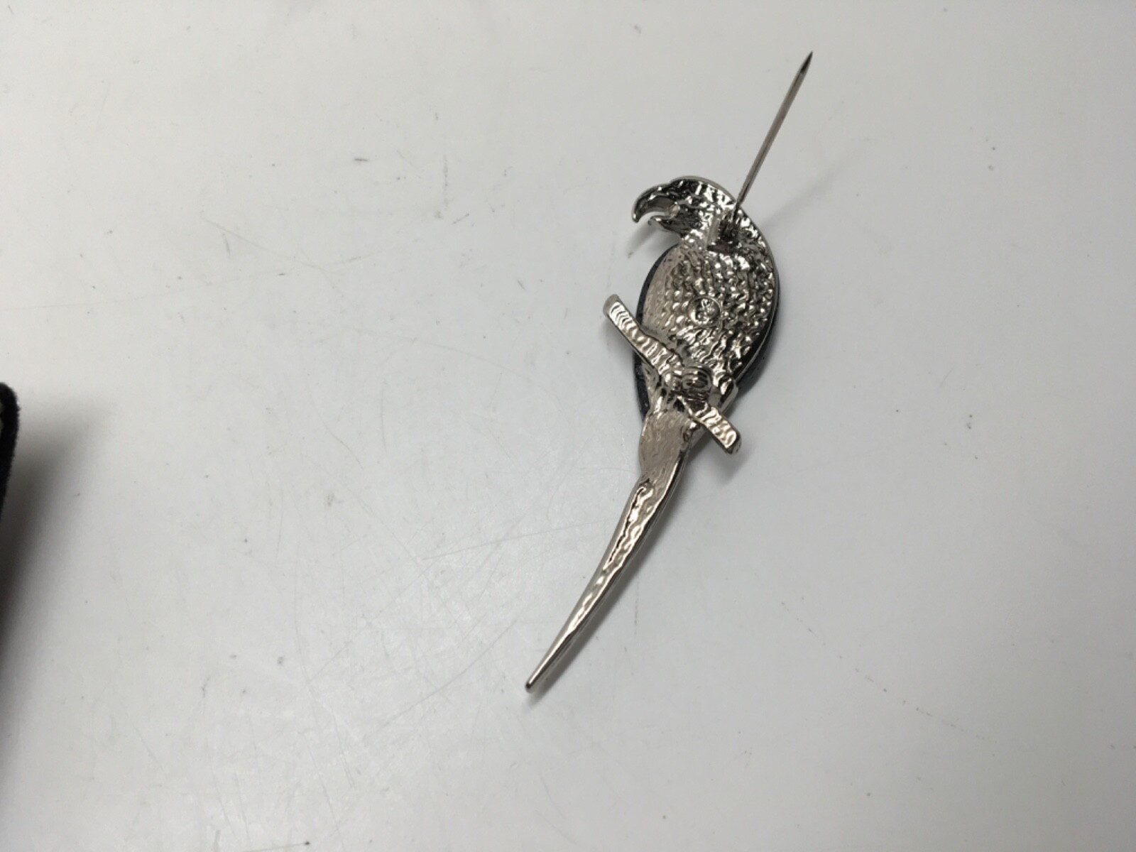 VTG Signed New Zealand Ataahua Silver Tone Abalone Shell PARROT Brooch – MINT!