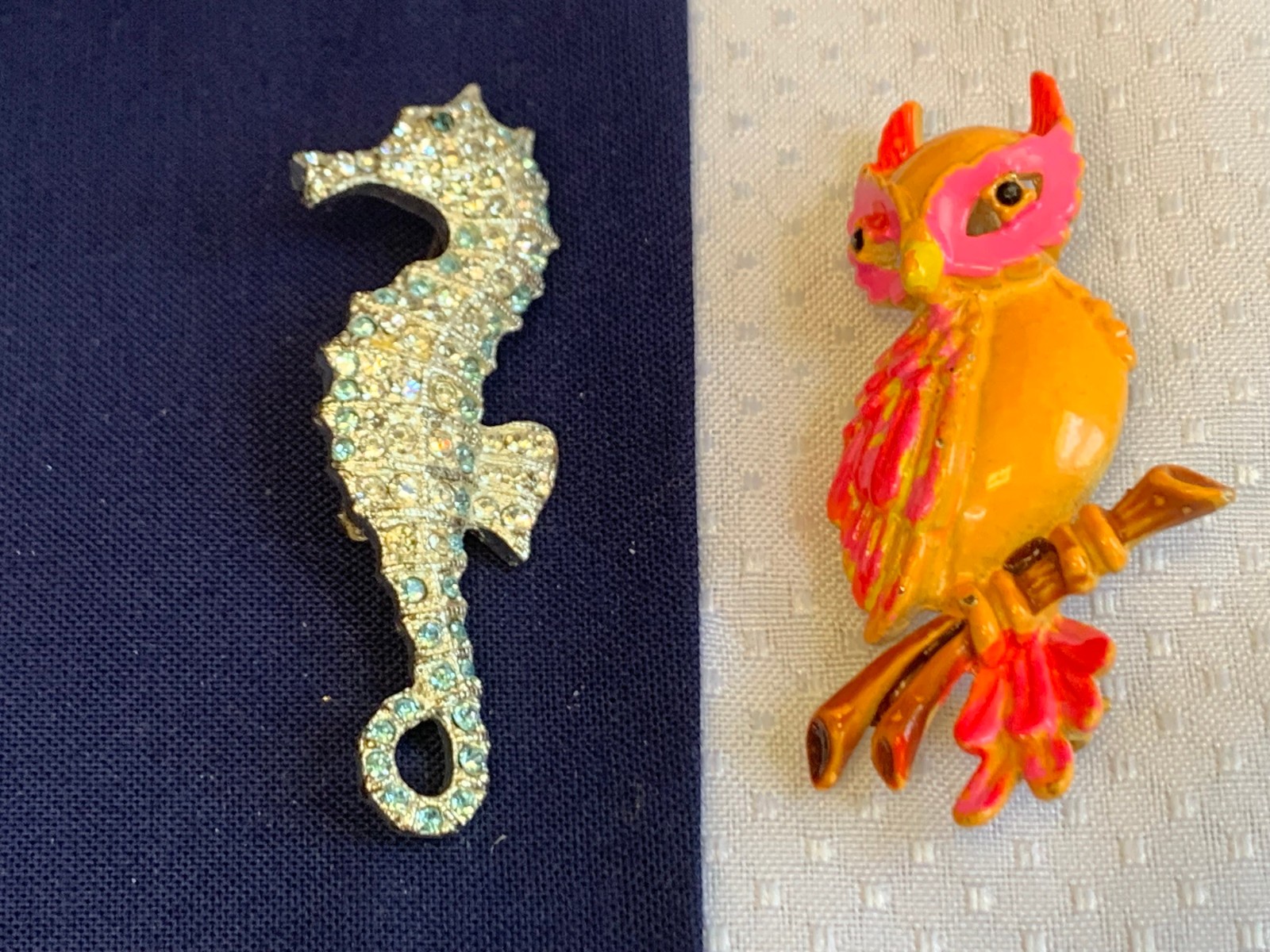 Vtg Brooch Lot Craft Pell Gerrys Sarah Cov Avon Scatter Pins Costume Jewelry