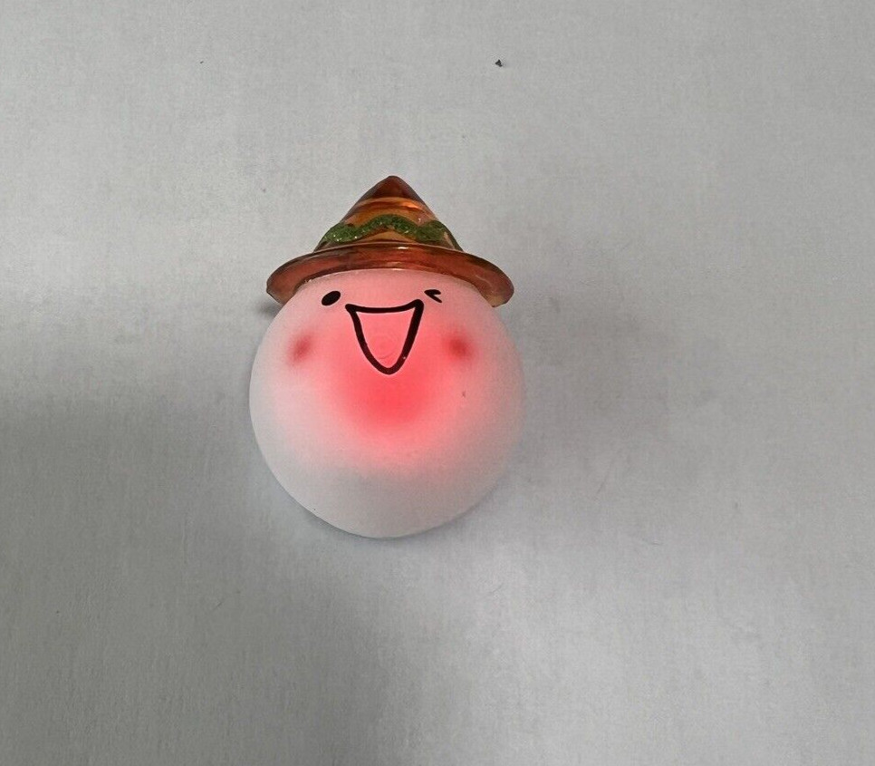 Color Change Lights Snowman Head Pin Brooch Approximately 2 “