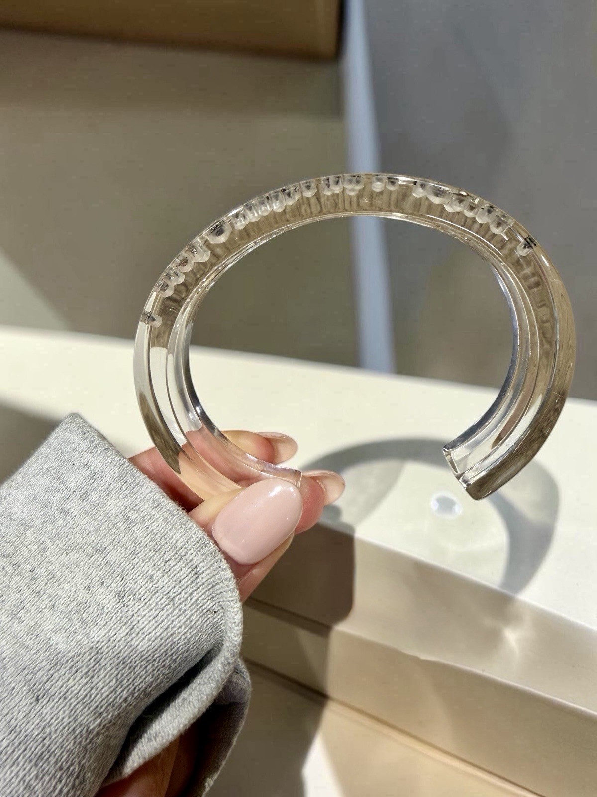 Christian Dior Rhinestone Bangle