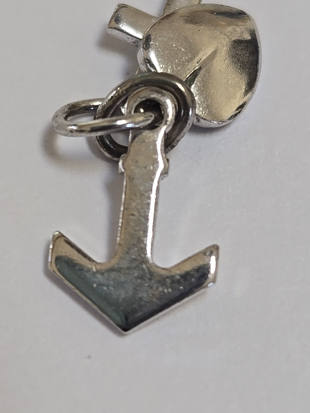 Sterling Silver ~ Faith, Hope & Charity Charm ~ Durable DAILY Wear ~ VINTAGE
