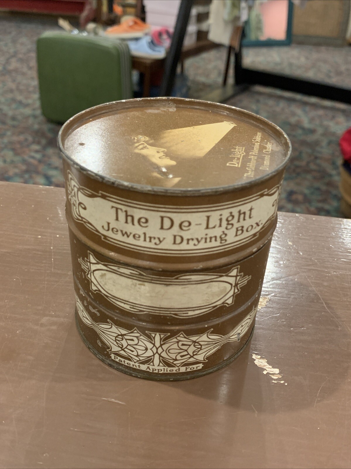 ‼️VERY RARE‼️ The De-Light Jewelry Drying Box Jewelers Sawdust