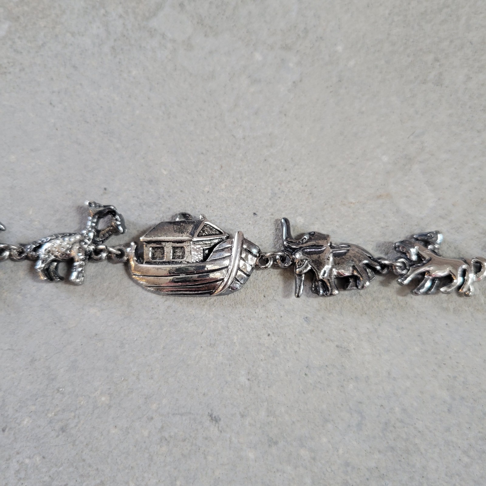 Noah’s Ark Animals Christian Religious Boat 7 Inch Jewelry Bracelet