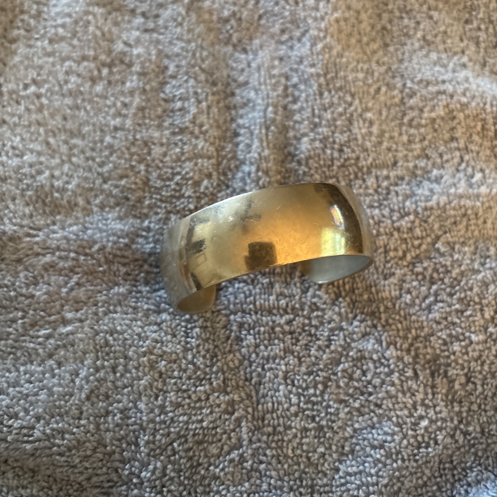 Vintage Pewter Cuff Bracelet
