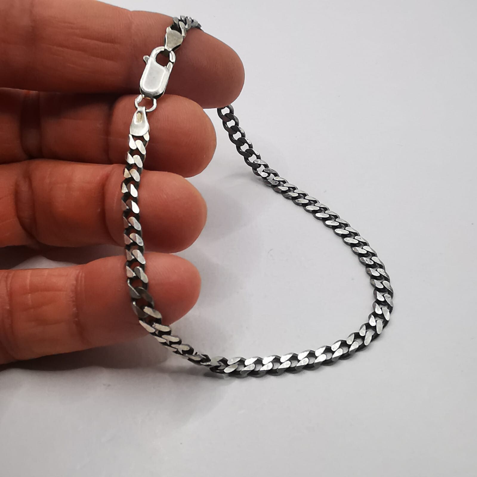 Vintage Beautiful Bracelet Jewelry,925 Sterling Silver, Handmade 7,76 gram