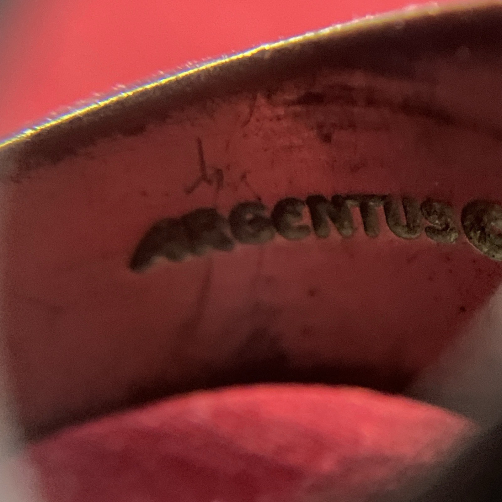 Vintage 1978 Selma High School Knights Of Pythias Purple Stone Class Ring Size 9