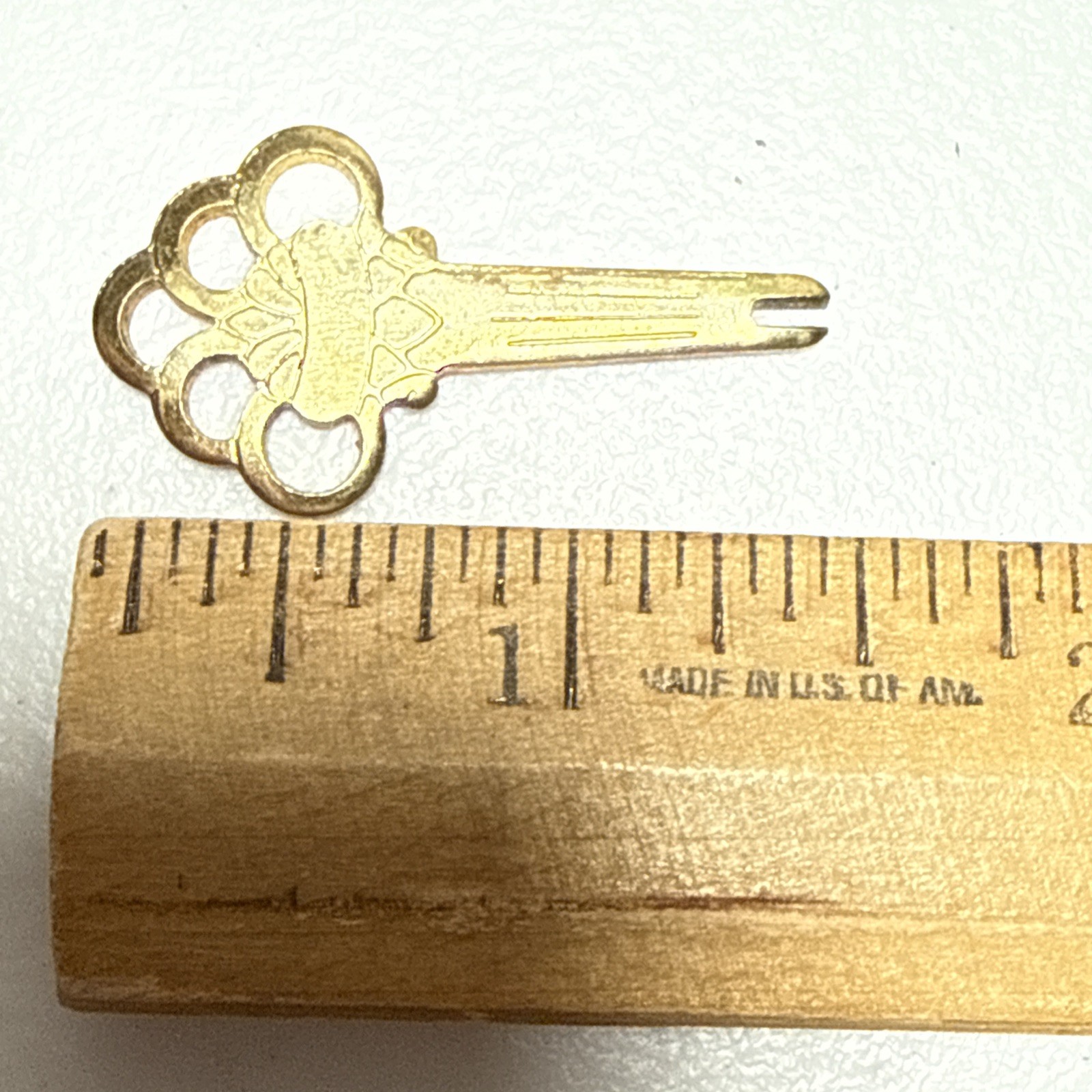 Vintage Clip-K-Ease Key Tool to Adjust Clip-On Earrings Tension in Original Box