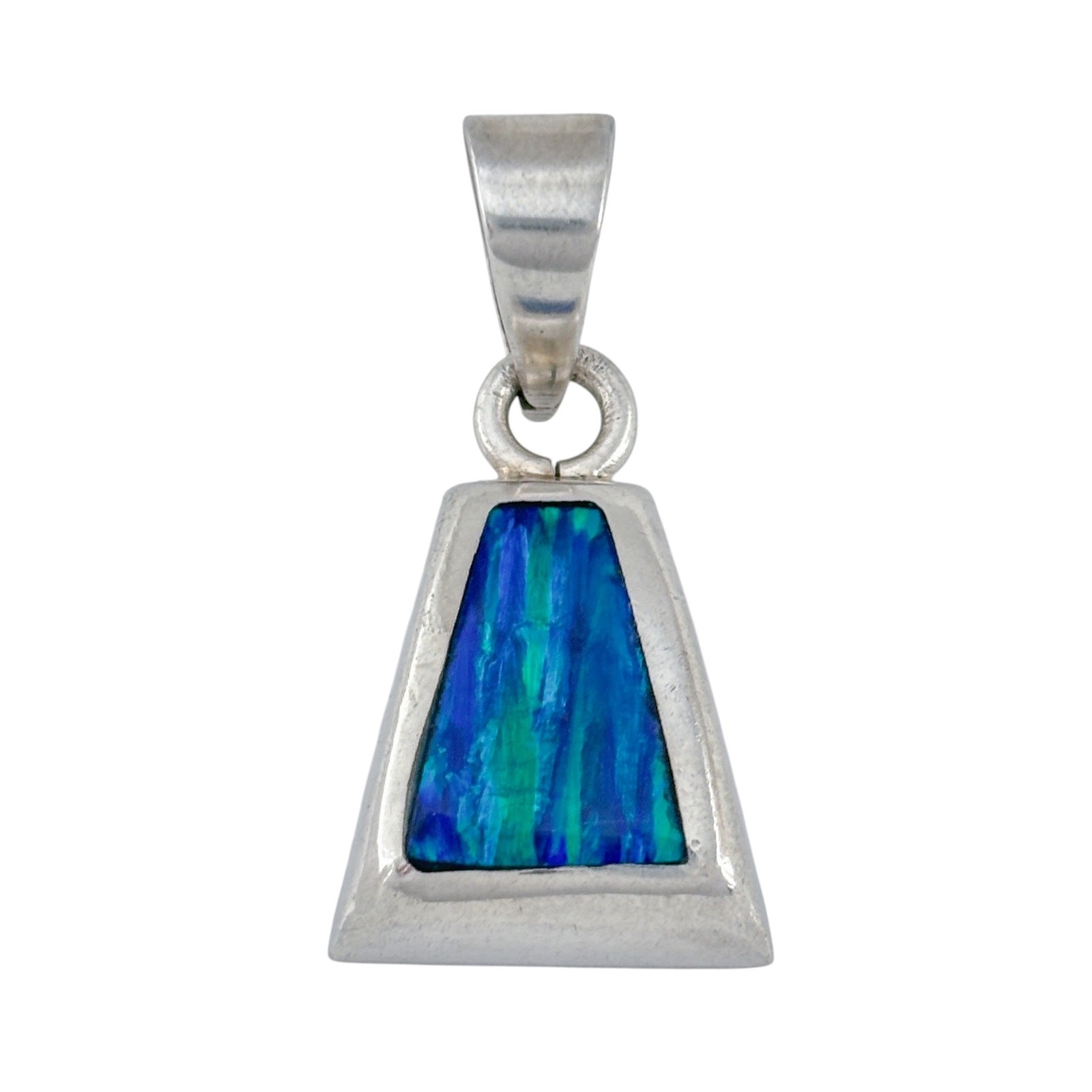 Vintage Mexican Taxco Sterling Silver 925 Opal Pendant