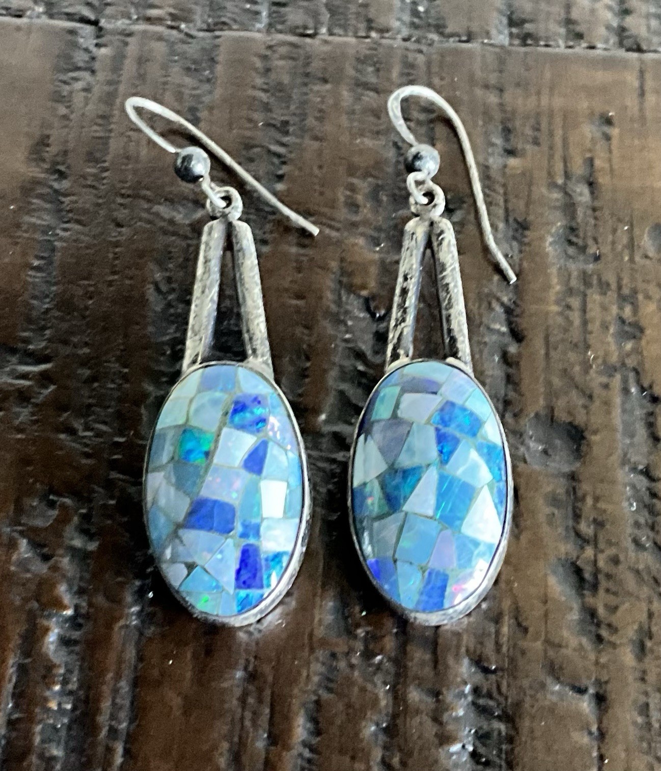 Rare Vintage Jay King Mine Finds Opal Fire Jewelry Set