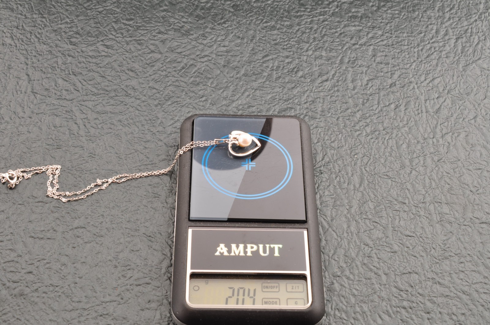Near mint Japan brand “MIKIMOTO” Akoya pearl pendant 925 silver (total 10.0ct).