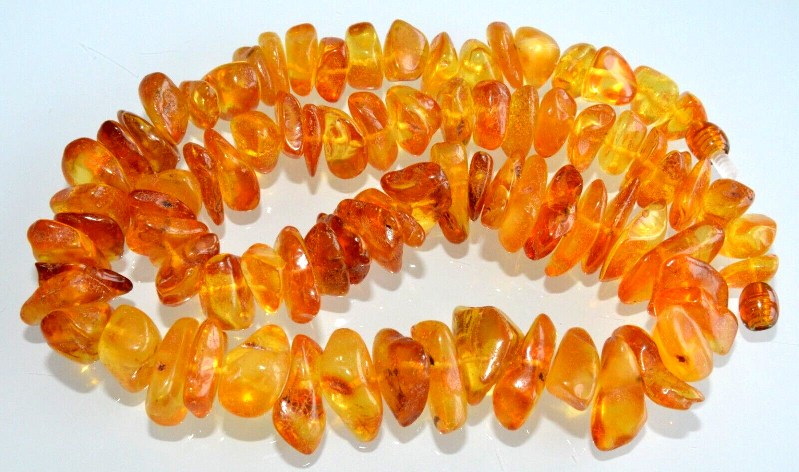 58gr RUSSIAN SOVIET BALTIC AMBER BEAD NECKLACE 琥珀 BRACELET STONE PENDANT EARRING