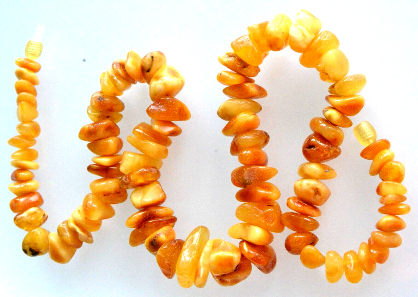 ✅52cm = 54gr RUSSIAN SOVIET BALTIC AMBER BEAD NECKLACE 琥珀 BRACELET STONE PENDANT
