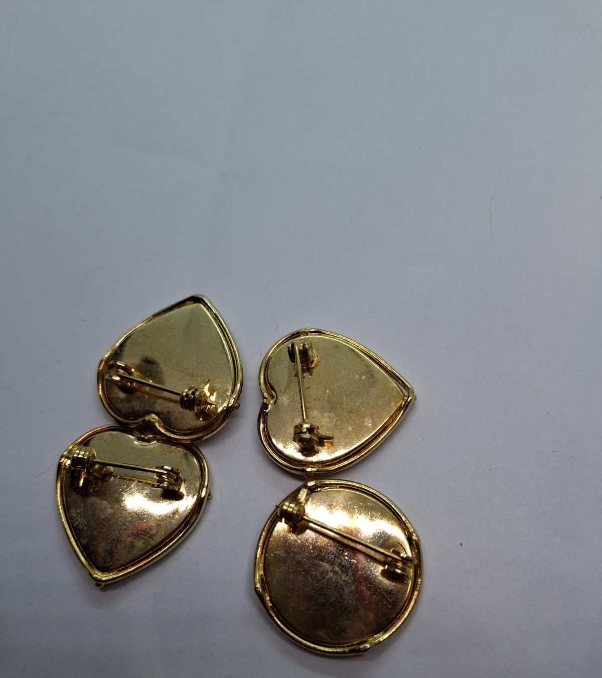 Vintage Lot Flower Scatter Pins Cottagecore Hippy Mod Retro floral hearts