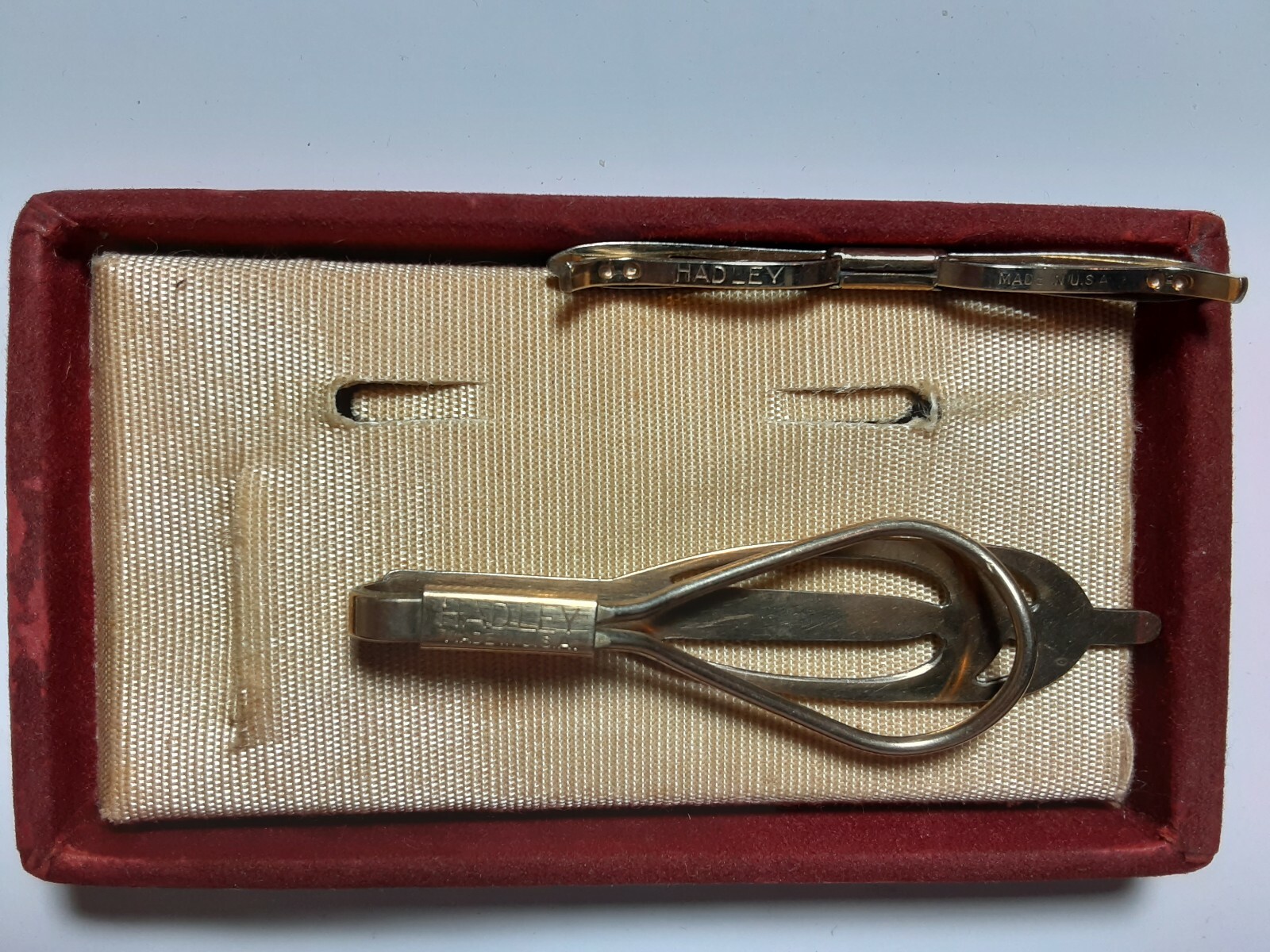 hadley tie clips/bars