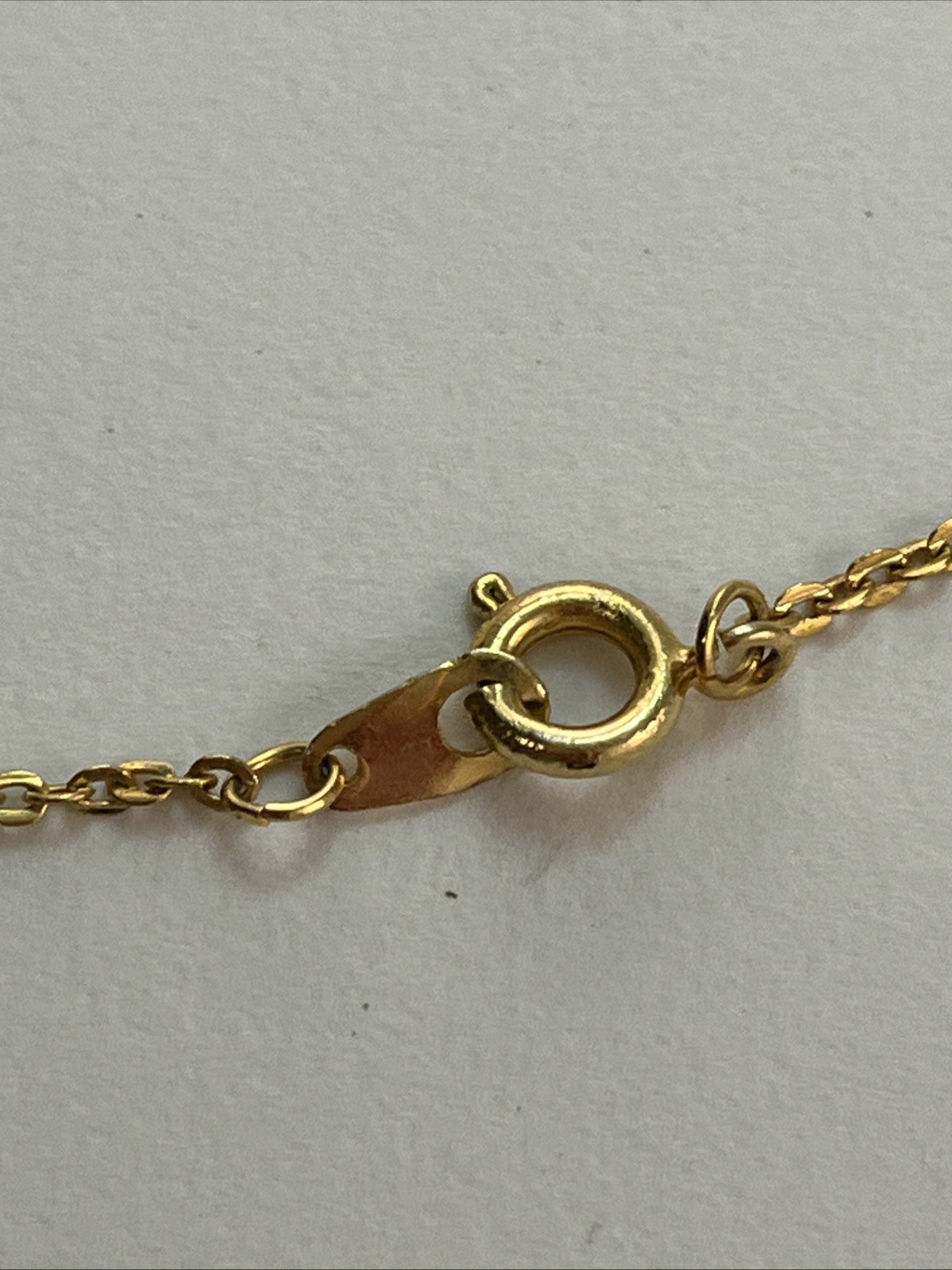 Gold Tone 18″ Chain Necklace Flying Dragons Dark Green Jade Pendant