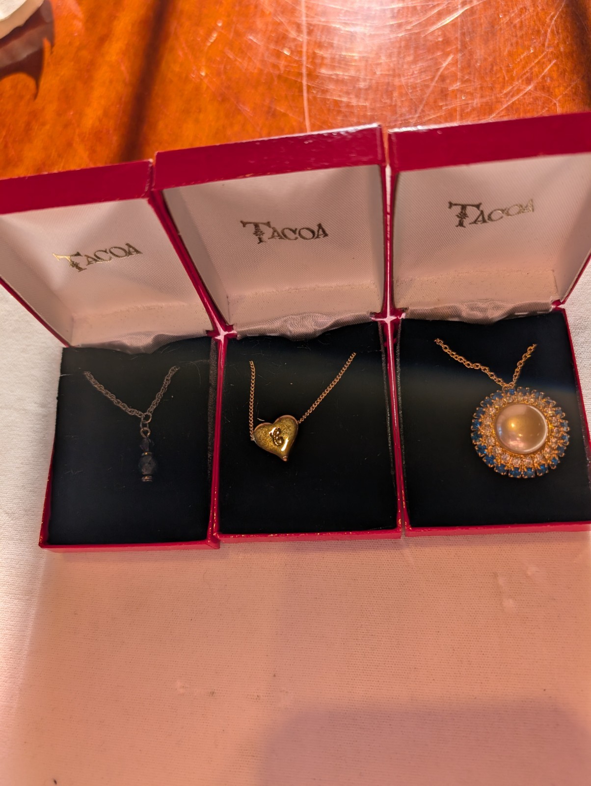 Lot of 12 Boxed Necklaces NEW