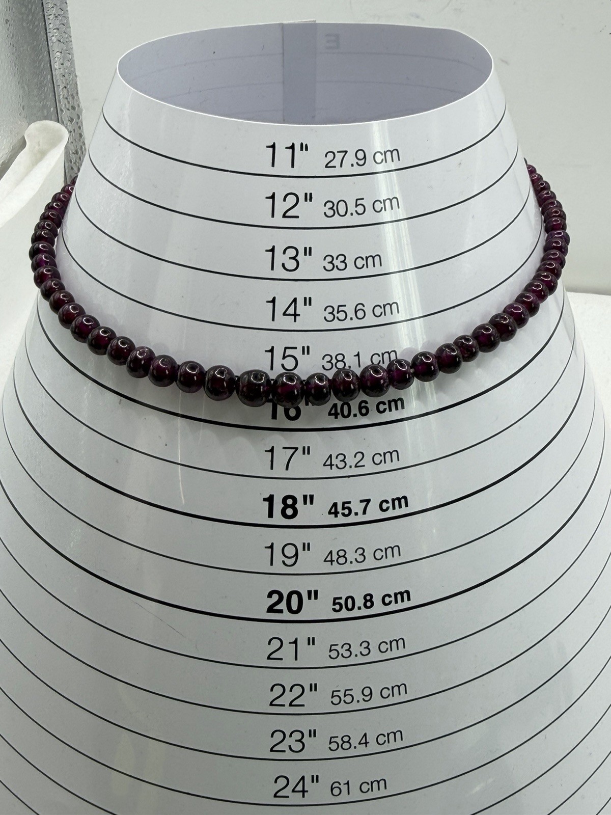 14k Yellow Gold Clasp Deep Dark Purple Amethyst Hand Knotted Strand Necklace