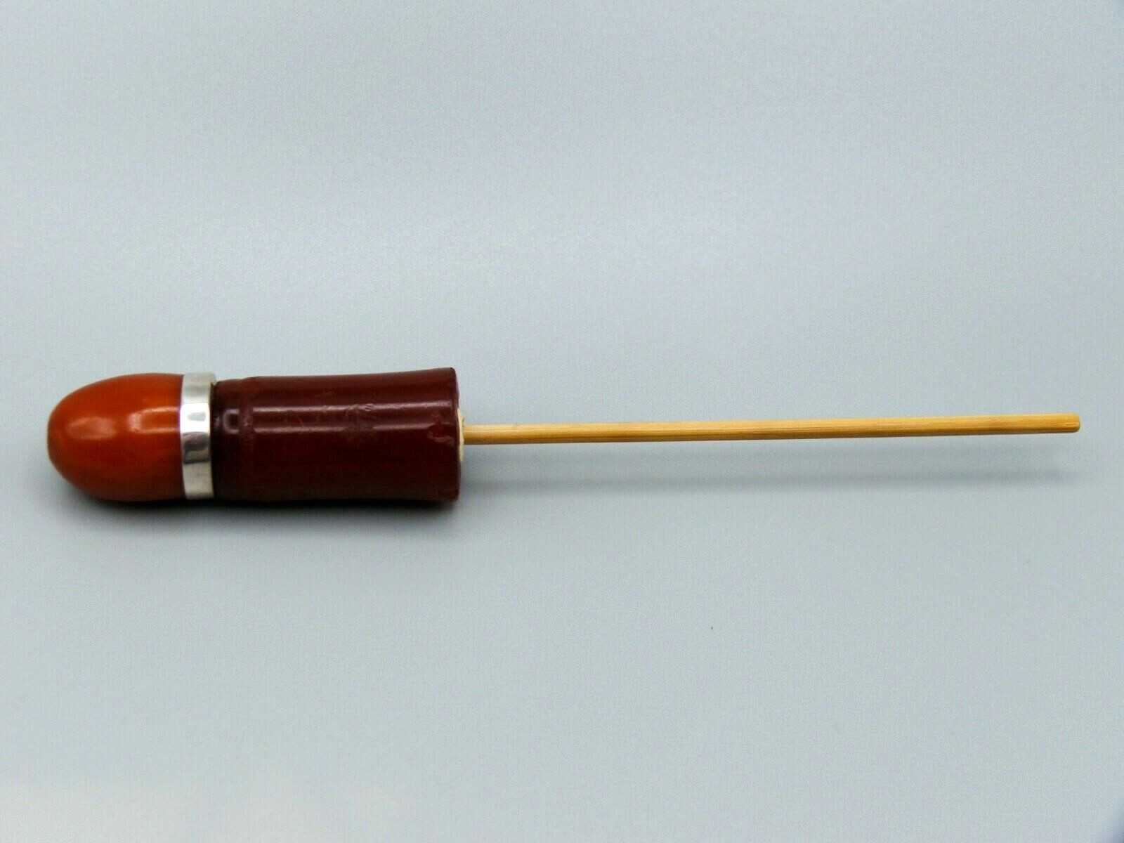 Old Real Antique Natural Amber Stone Pipe Mouthpiece Hookah Very Rare Collection