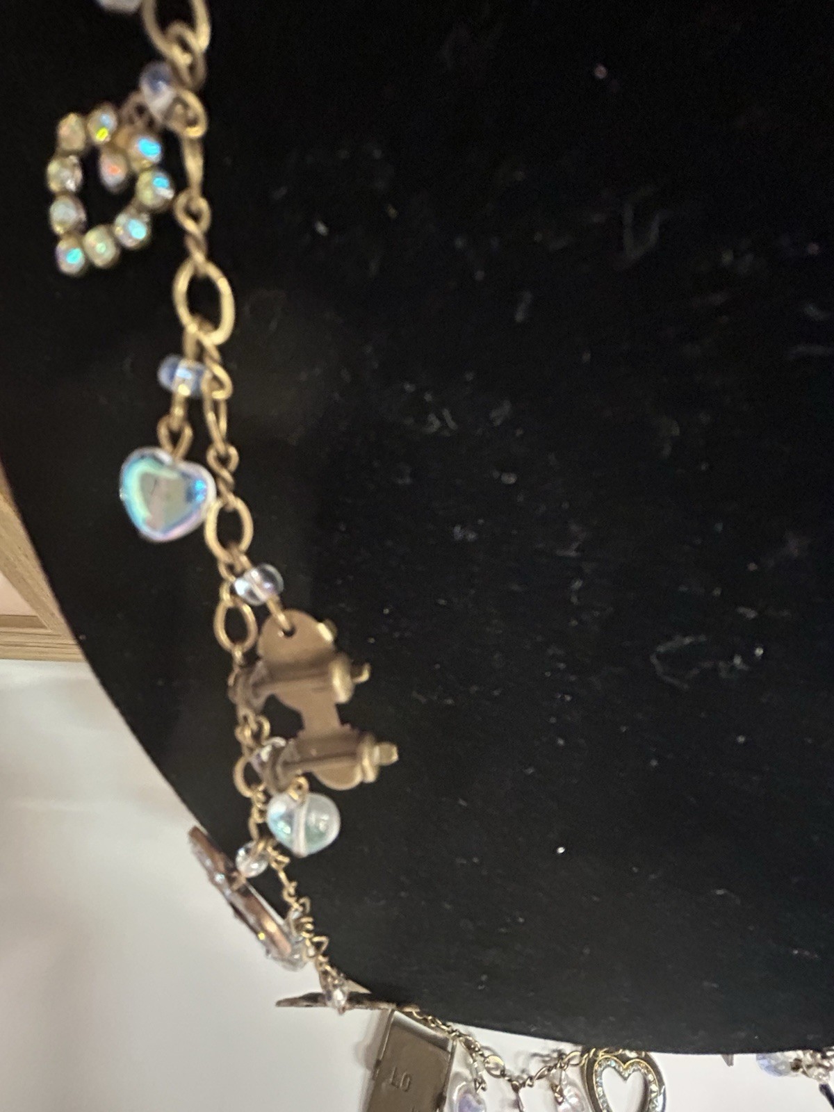 Glass Works Vintage Necklace 15” Long