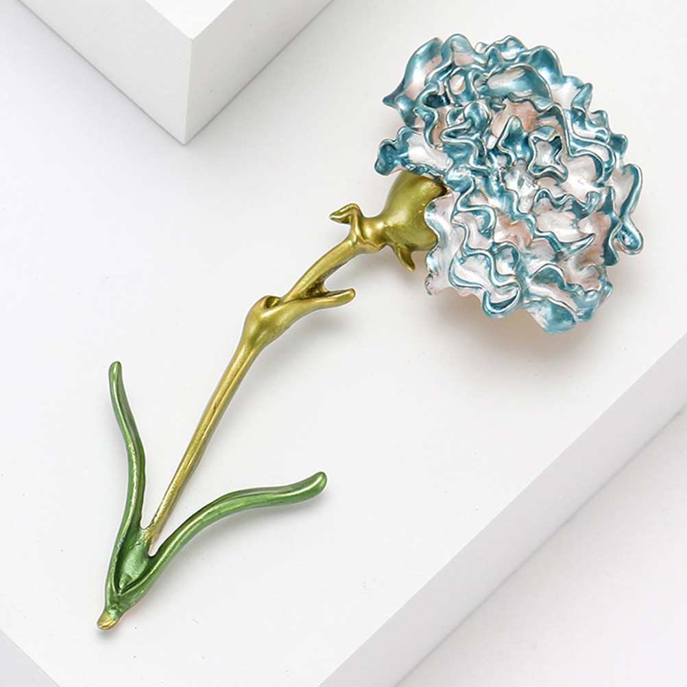 Exquisite Flower Brooch Pin Carnation Lapel Pin Collar Lapel Pin Jewelry