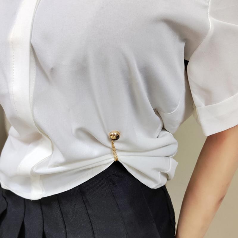 1PC Magnetic Chain Brooch Clip Button for Scarf, Cuffs, Trousers, Sewing Supply