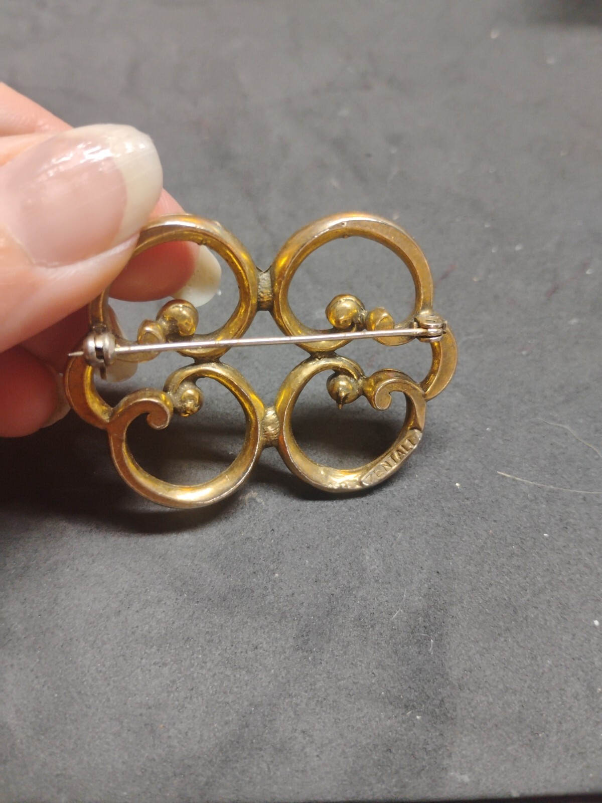 Vintage Zentall Brooch