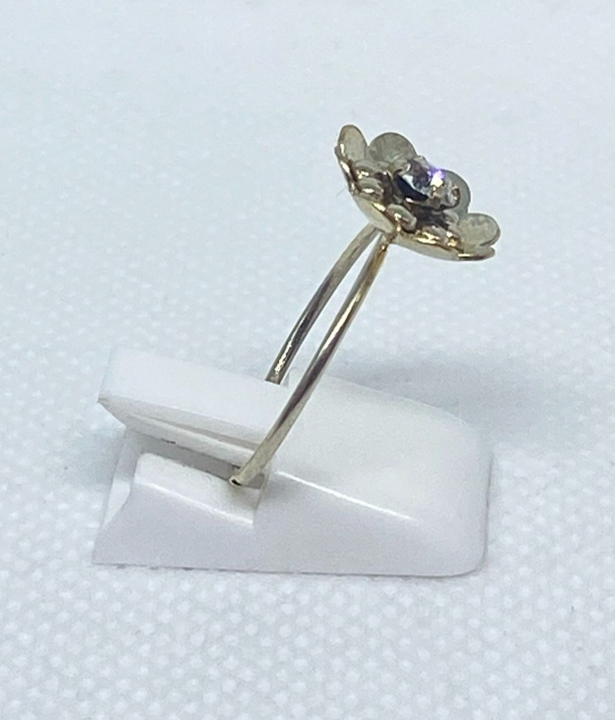 Rings Silver 875 Size 7.25 . Weight 1.41 g. Soviet Vintage Jewelry USSR