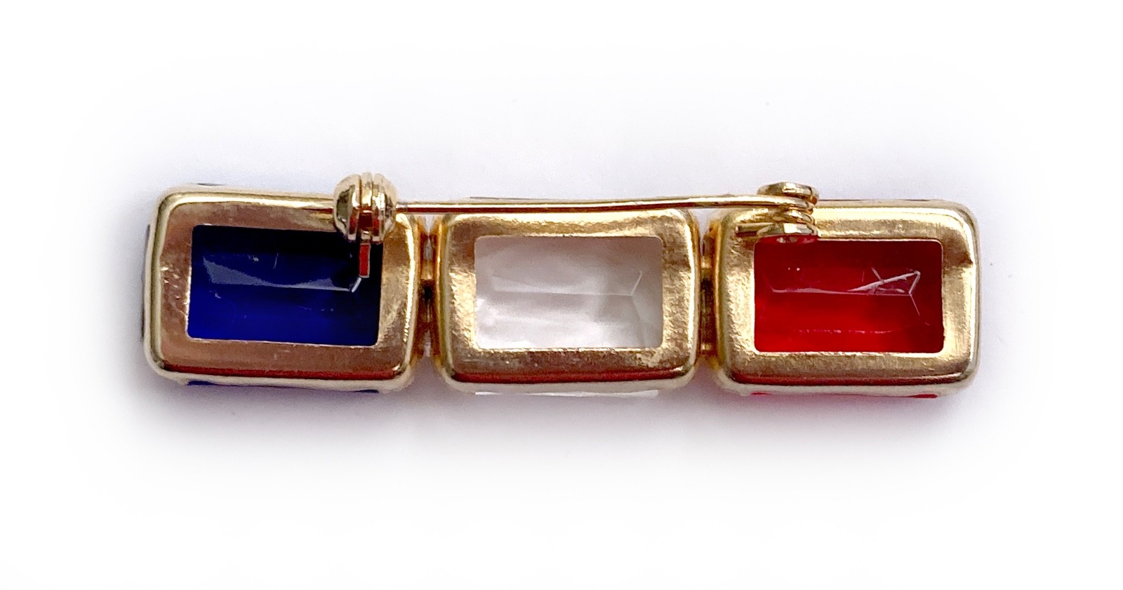 Patriotic Bar Brooch: Confirmed Juliana (DeLizza & Elster)
