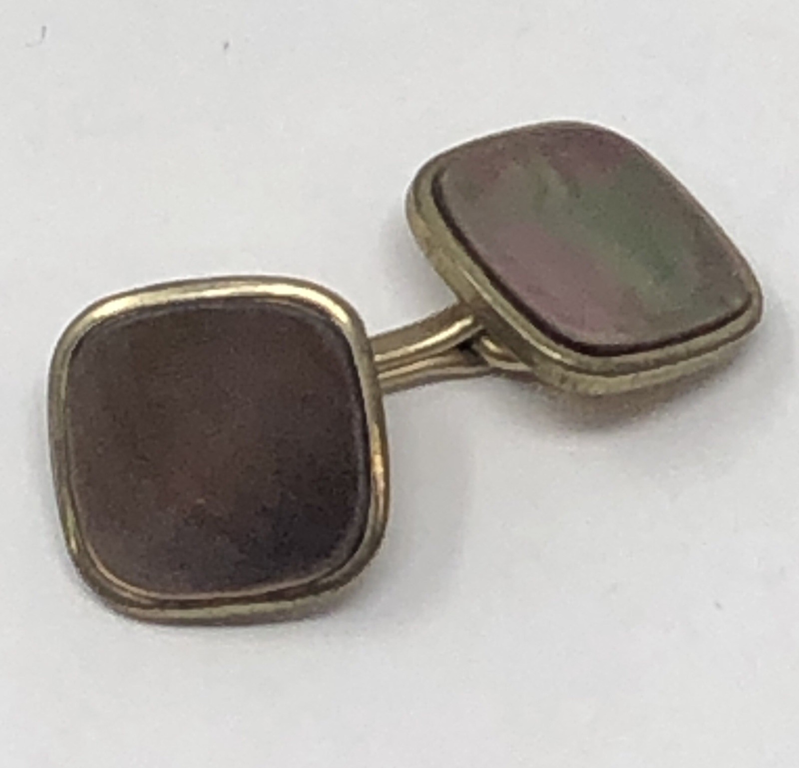 Hadley Abalone Cufflinks Square .5 inch – Vintage