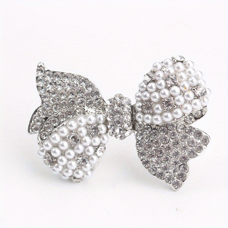 Fashionable Simple and Cute Bow Brooch Women Men Jewelry Gift Accessories