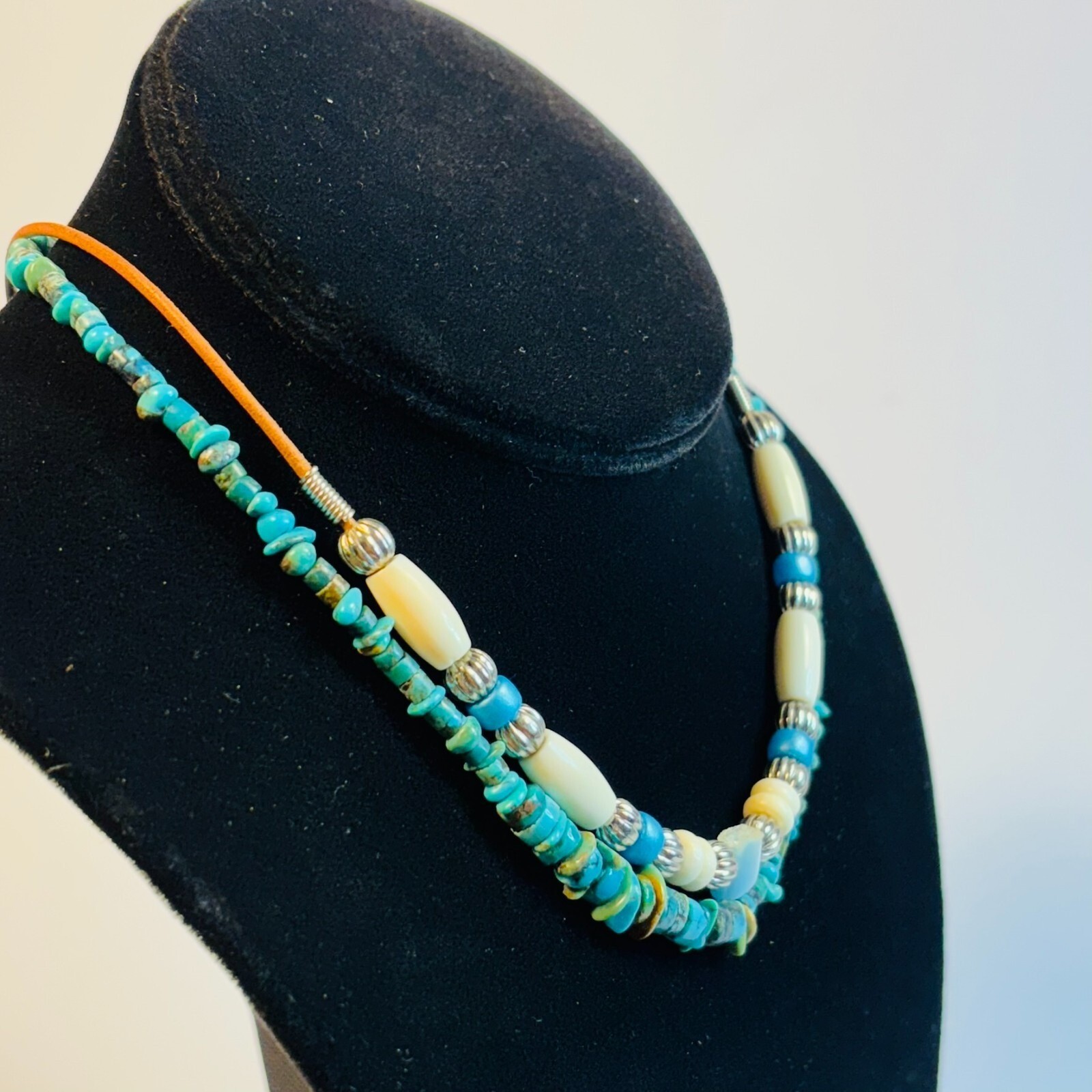Necklace Y2K Vintage Jewelry 2000s Retro Beaded Choker Gorpcore