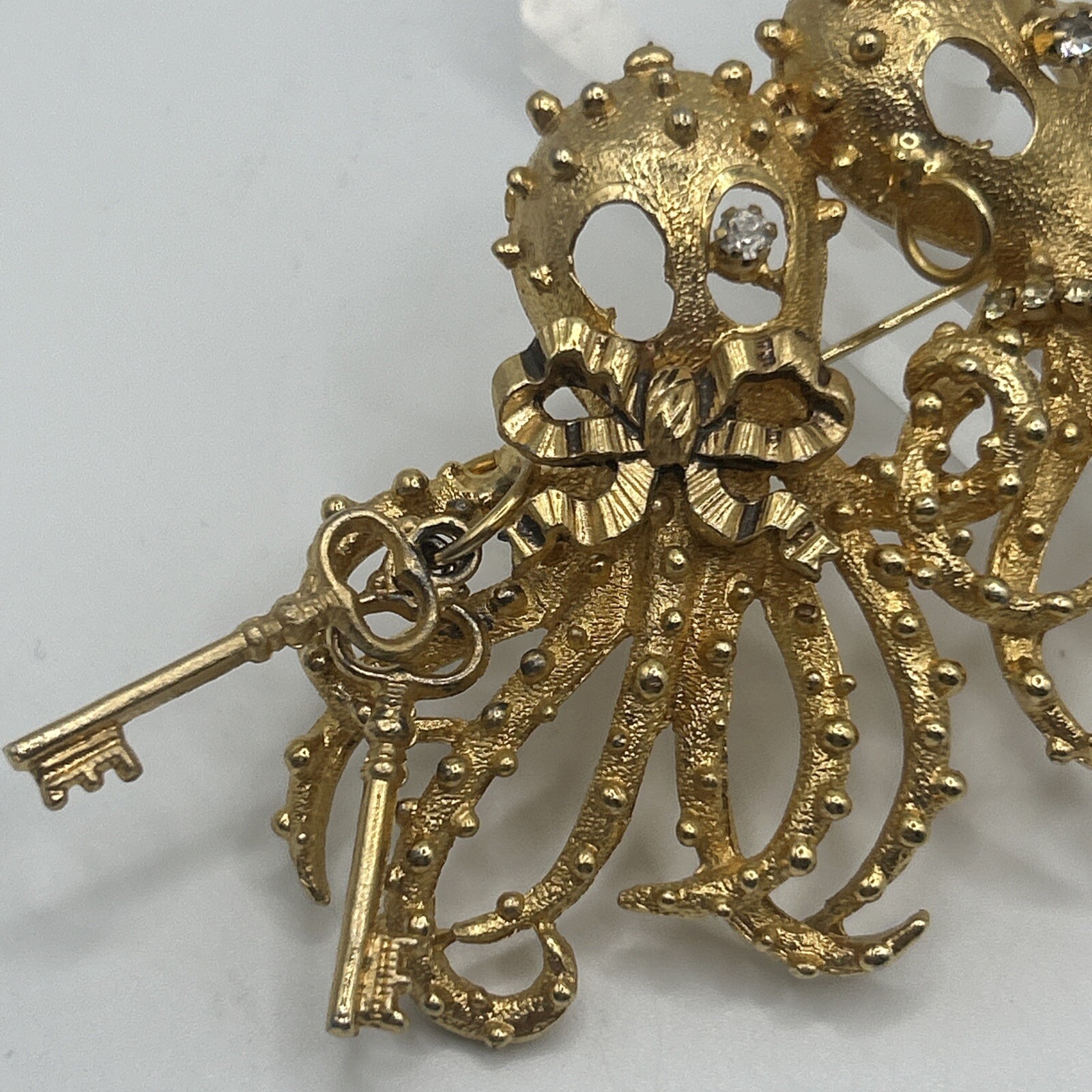 Vintage Kirk’s Folly Octopus Brooch Rare Discontinued Collectible Whimsical