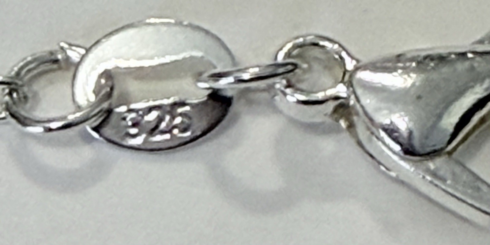 925 Sterling Silver Spotted Shell Artisan Pendant Necklace 18″, 16g