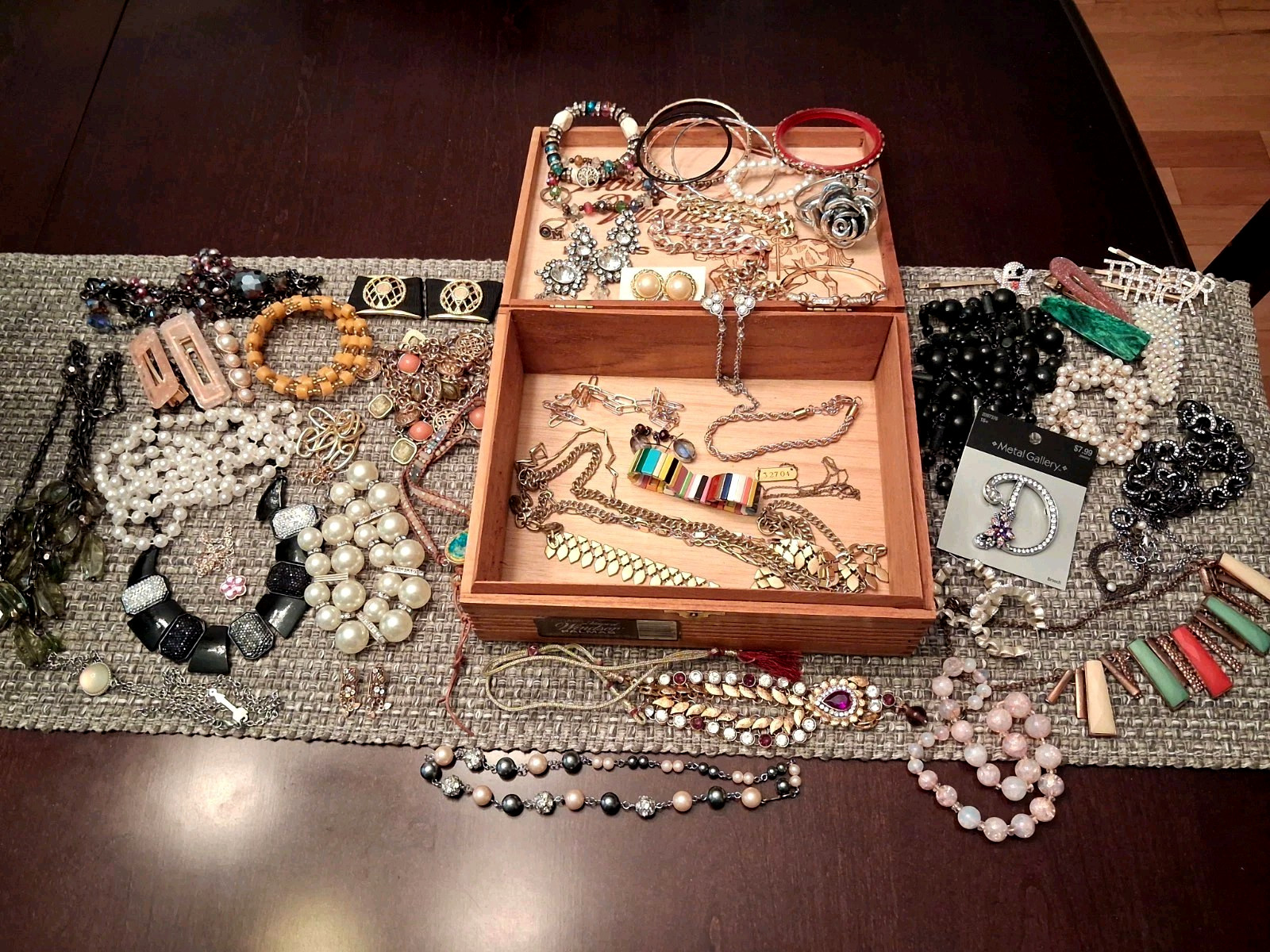 Vintage Modern Costume Jewelry Lot 50 + Pieces All Wearable Necklaces Bracelets