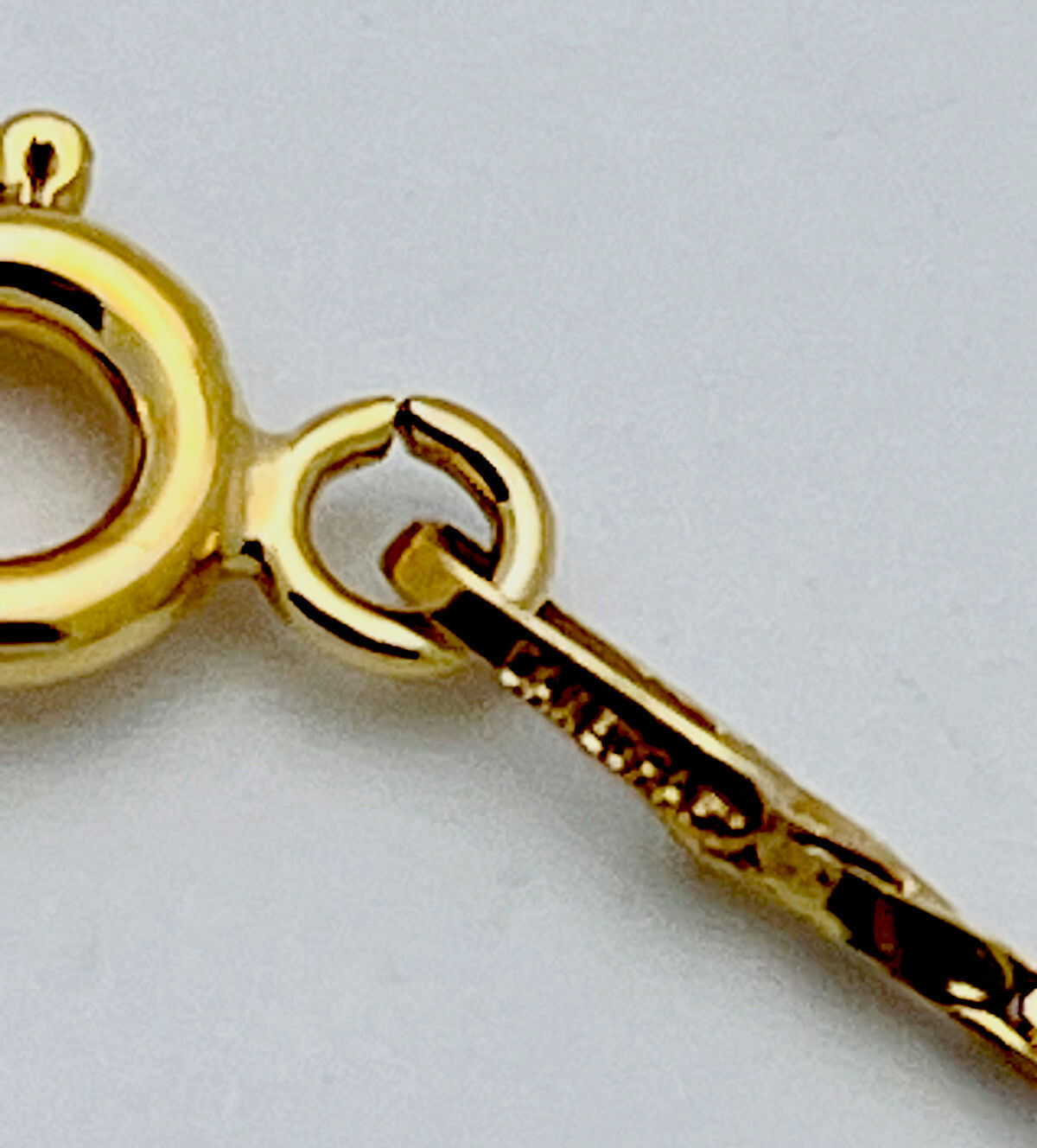 DaneCraft 24KT Gold Over 925 Sterling Silver Twist Cobra Necklace 18”