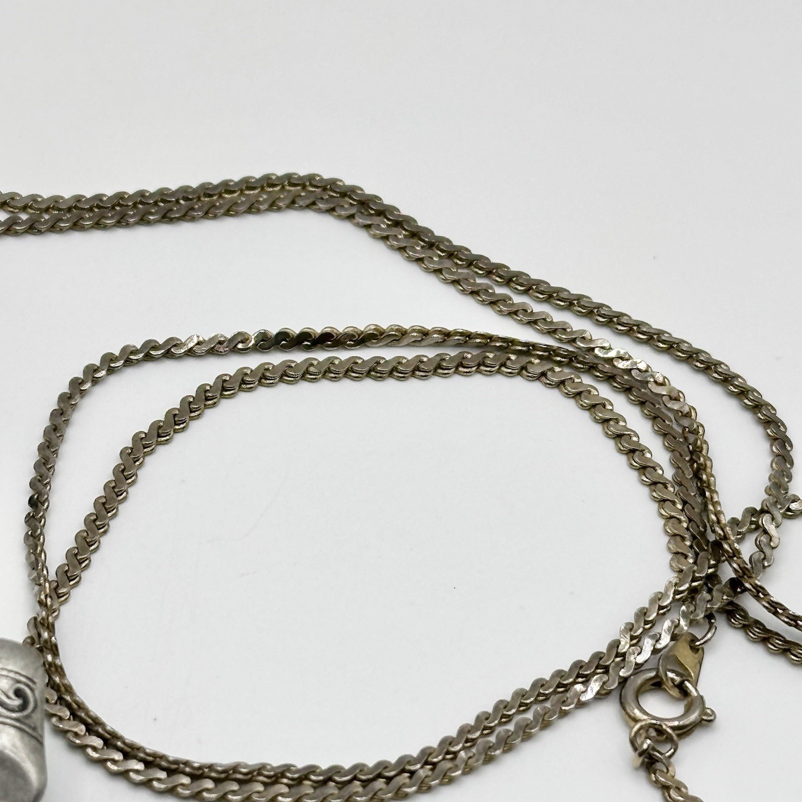Artisan Vintage Spoon Pendant Necklace Decorative Southwestern Nature 24”