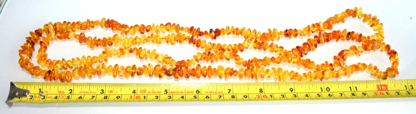 ✅135 cm=54gr RUSSIAN SOVIET BALTIC AMBER BEAD NECKLACE 琥珀 BRACELET STONE PENDANT