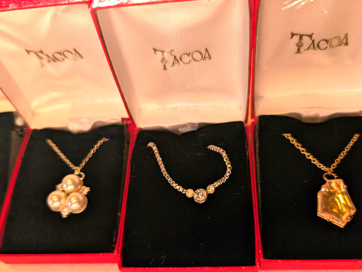 Lot of 12 Boxed Necklaces NEW