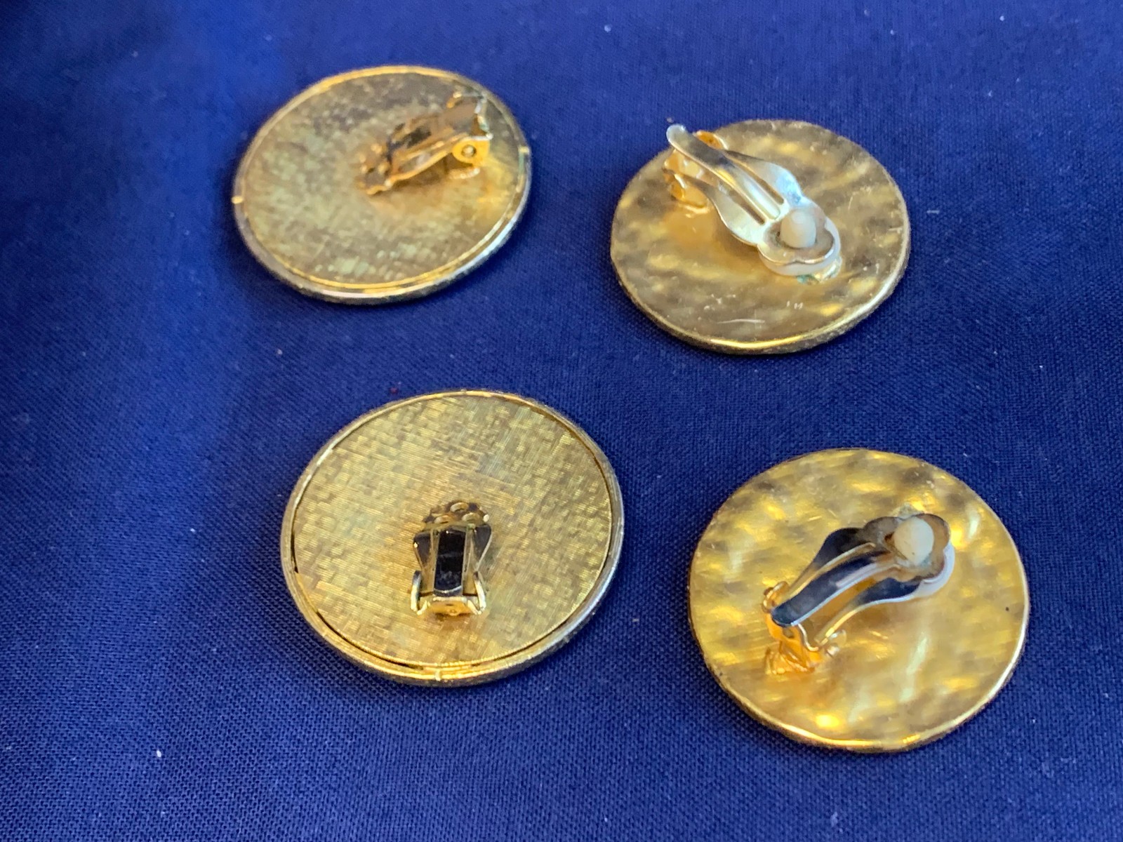 Vtg Clip-On Earring Lot Costume Jewelry Panetta Lisner Marvella Monet Avon